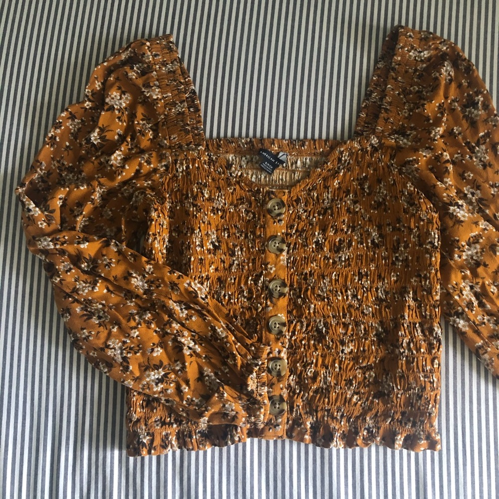 Perfect Fall Cropped Blouse